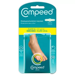 Compeed plastry na odciski na palcach średnie x10 plastrów - Problemy skórne - miniaturka - grafika 1