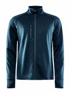 Kurtki męskie - Craft ADV EXPLORE LIGHT MIDLAYER Midlayer męska kurtka XXL | opal | cienki, elastyczny i funkcjonalny materiał | z otworem na kciuk | kurtka sportowa męska | lekka kurtka męska - miniaturka - grafika 1