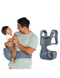 Infantino Nosidełko 5w1 Hip rider plus szare - Nosidełka dla dzieci - miniaturka - grafika 1