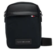 Torby męskie - Saszetka Tommy Hilfiger Th Nylon Mini Reporter AM0AM13618 Czarny - miniaturka - grafika 1
