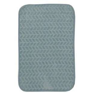 Dywanik łazienkowy Bathroom 40 x 60 cm zielony Malva - Dywaniki łazienkowe - miniaturka - grafika 1