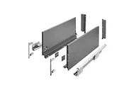 Moda i Uroda OUTLET - GTV System szuflad AXIS PRO I antracyt I obciążenie do 40 kg I Soft-Close I swobodny dostęp I Szerokość: 300 mm I Wysokość: 200 mm I PB-AXISPRO-KPL300D - miniaturka - grafika 1