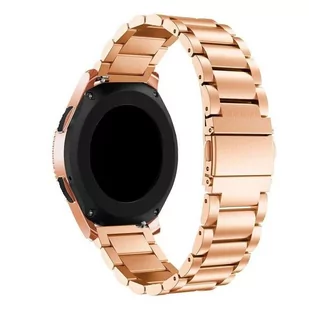 Opaska Pasek Bransoleta Stainless Garmin Garmin Venu 2S / Vivoactive 4S 18Mm Rose Gold - Akcesoria do smartwatchy - miniaturka - grafika 1