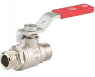 Akcesoria grzewcze - Zawór kulowy 3/4GZ-GZ SENA VA30 dźwignia Inox - miniaturka - grafika 1