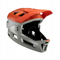 Kaski rowerowe - Leatt Kask Rowerowy Mtb Enduro 3.0 V24 Helmet Glow Kolor Pomarańczowy/szary - miniaturka - grafika 1