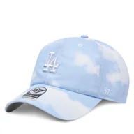 Czapki damskie - Czapka z daszkiem 47 Brand MLB LA Dodgers In The Clouds ’47 Clean Up B-ITCCU12PTS Błękitny - miniaturka - grafika 1