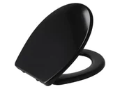 Deski sedesowe - LIVARNO home Deska sedesowa wolnoopadająca z duroplastu (Czarny) - miniaturka - grafika 1