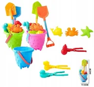 Zabawki do piasku - FOREMKI DO PIASKU DLA DZIECI ZESTAW Wiaderko Łopatki 44 CM DO PIASKOWNICY - miniaturka - grafika 1