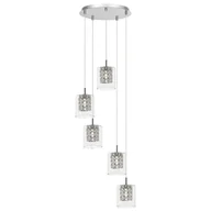 Lampy sufitowe - Rabalux 3117 - Żyrandol kryształowy na lince DUCHESS 5xG9/40W/230V - miniaturka - grafika 1