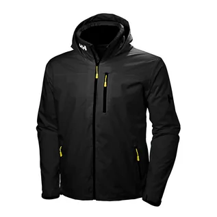 Kurtki męskie - Męska kurtka żeglarska Helly Hansen CREW HOODED black  - S - grafika 1