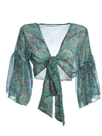 Koszulki i topy damskie - BLE Koszulka w kolorze turkusowym - miniaturka - grafika 1