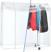 Pokrowce na ubrania - Tatkraft Anwalt przezroczysty pokrowiec na wieszak na ubrania, 130x160x60 - miniaturka - grafika 1