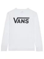 Bluzy dla chłopców - Vans Bluzka Classic Ls VN000XOI Biały Classic Fit - miniaturka - grafika 1