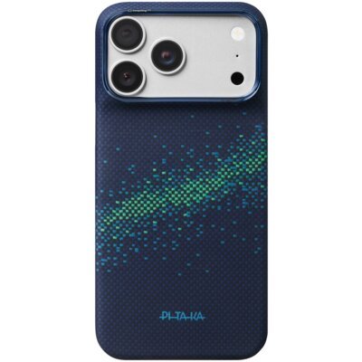 Etui PITAKA Edge Milky Way Galaxy 2.0 MagSafe do Apple iPhone 17 Pro Max/18 Pro Max Nearfield Blue