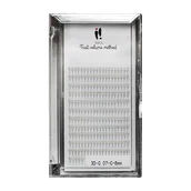 Sztuczne rzęsy i akcesoria - Fast Volume 3D rzęsy do metody objętościowej 0.07 C-8mm - miniaturka - grafika 1