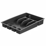 Pozostałe akcesoria kuchenne - Wkład do szuflad 36x25,5x5,5cm czarny - jag kod: 40J-WKL-1515/B - miniaturka - grafika 1