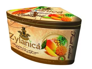 HERBATA AROMATYZOWANA ZYLANICA FRUIT EXOTICA ananas MANGO marigold PUSZKA 100 GR - Herbata - miniaturka - grafika 1