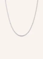 Łańcuszki - Ariane Ernst Łańcuszek Square Chain silber - miniaturka - grafika 1