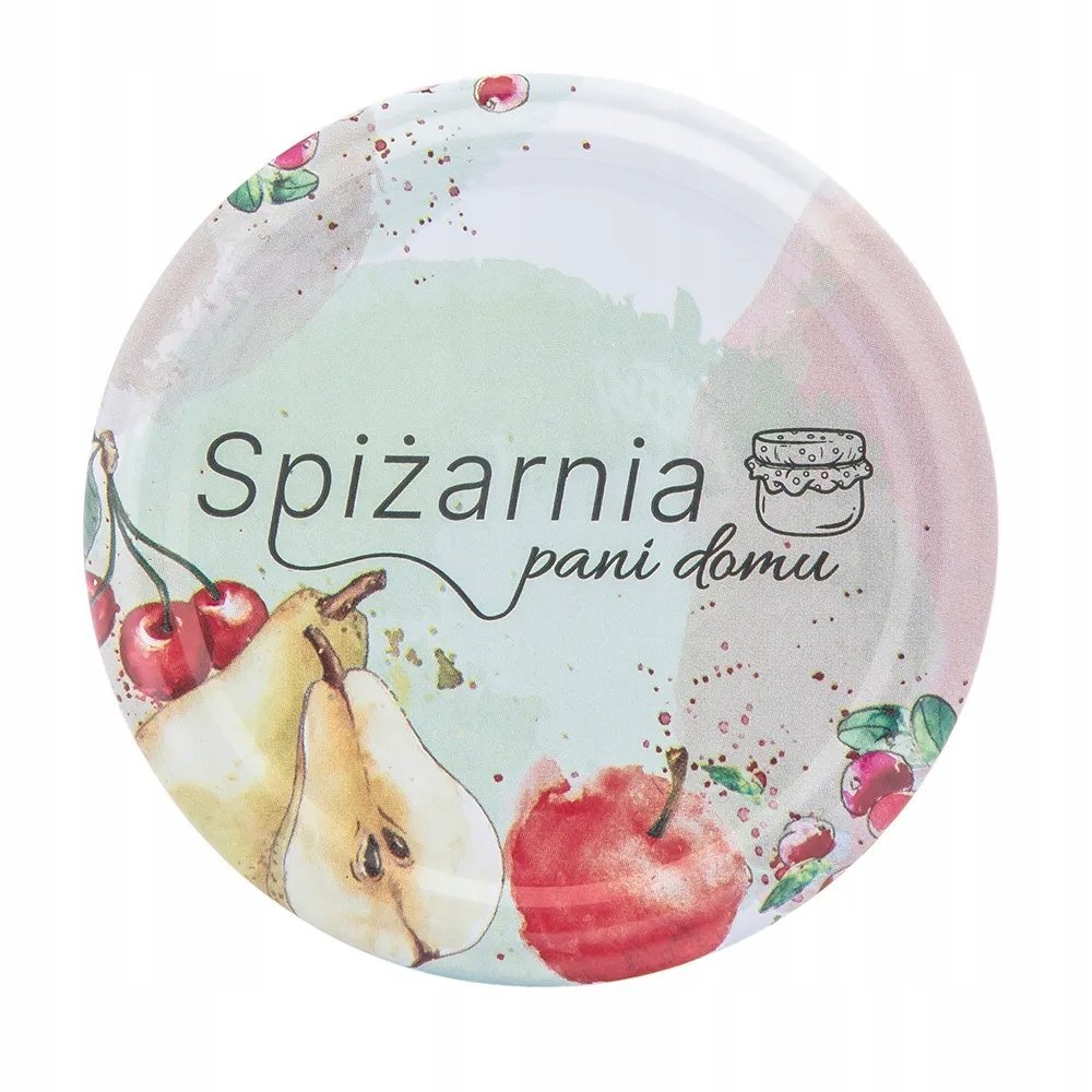 Zakrętka Nakrętka Wieczko na słoik Owoce Fi 82 Altom Design Zestaw 10 szt