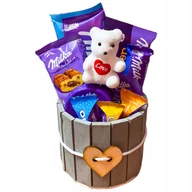 Zestawy upominkowe - Zestaw prezentowy ze słodyczami Prezent na Urodziny Walentynki - miniaturka - grafika 1