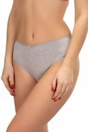 Majtki damskie - Szare figi LAMA Bikini L-400BI-03 2XL-3XL 3-pak - miniaturka - grafika 1