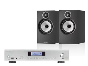 Rotel A12 MKII (srebrny) + 606 S3 (czarny) - Zestawy stereo - miniaturka - grafika 1