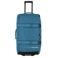 Torby podróżne - Średnia torba Kick Off Wheeled Duffle L Travelite - petrol - miniaturka - grafika 1