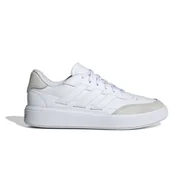 Sneakersy damskie - Dziecięce Sneakersy ADIDAS COURTBLOCK J ID6501 – Biały - miniaturka - grafika 1