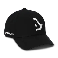 Czapki damskie - Czapka z Daszkiem Acerbis Logo Czarny/Złamany BiałyOnesize - miniaturka - grafika 1