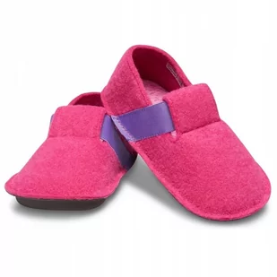 Kapcie Papcie Dziecięce Wsuwane Domowe Crocs 33,5 - Kapcie damskie - miniaturka - grafika 1