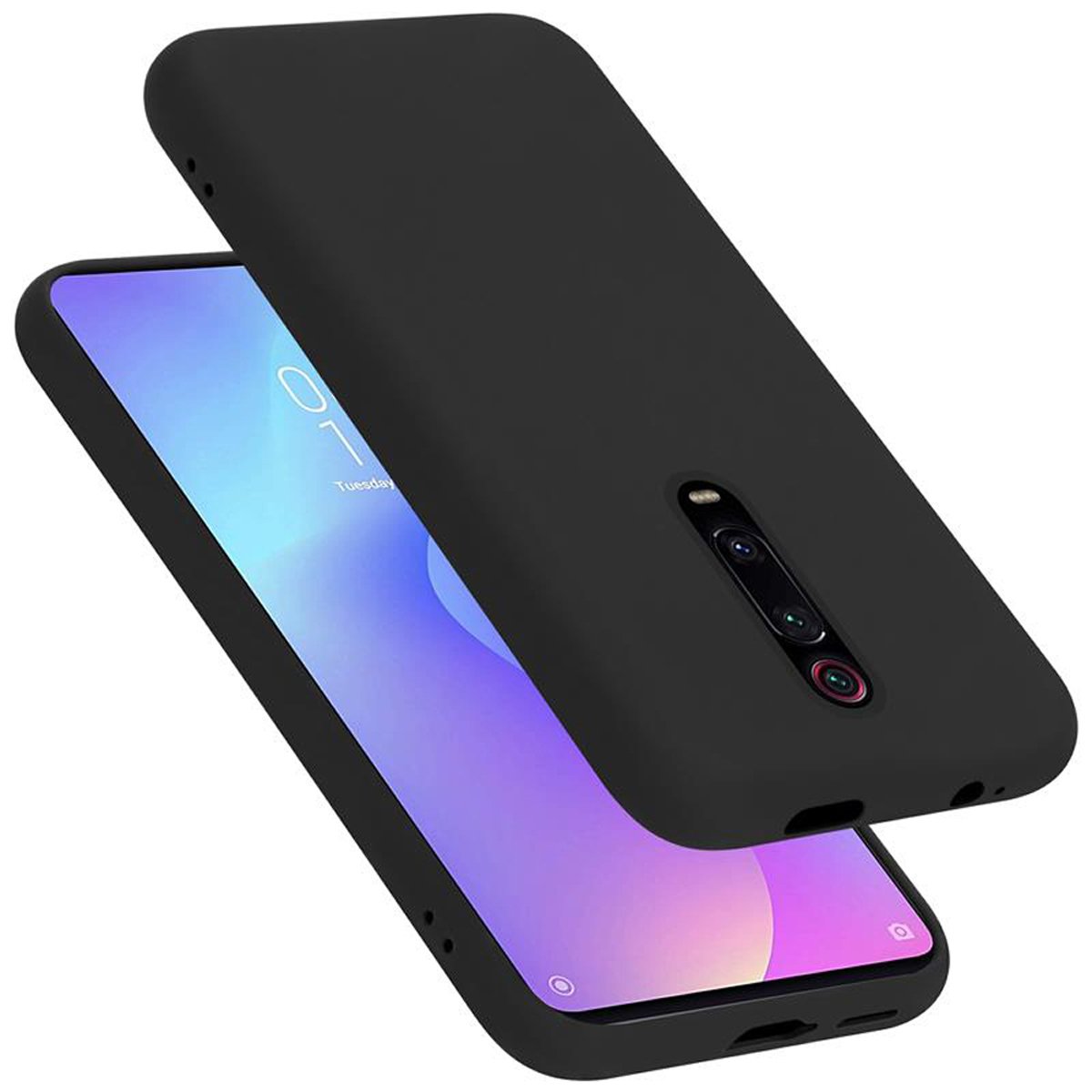 Etui ochronne Cadorabo do Xiaomi Mi 9T / Mi 9T PRO / RedMi K20 / RedMi K20 PRO w kolorze czarnym Etui na telefon komórkowy Pokrowiec TPU
