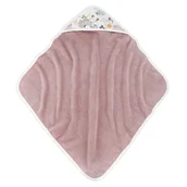 Okrycia kąpielowe dla dzieci - ColorStories - Ręcznik z kapturem 85x85cm Mom and me Brudny roz - miniaturka - grafika 1