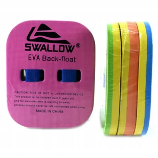 DESKA NA BASEN DO NAUKI PŁYWANIA DLA DZIECI NA PLECY PŁYWAK Z PASAMI - Zabawki sensoryczne - miniaturka - grafika 1