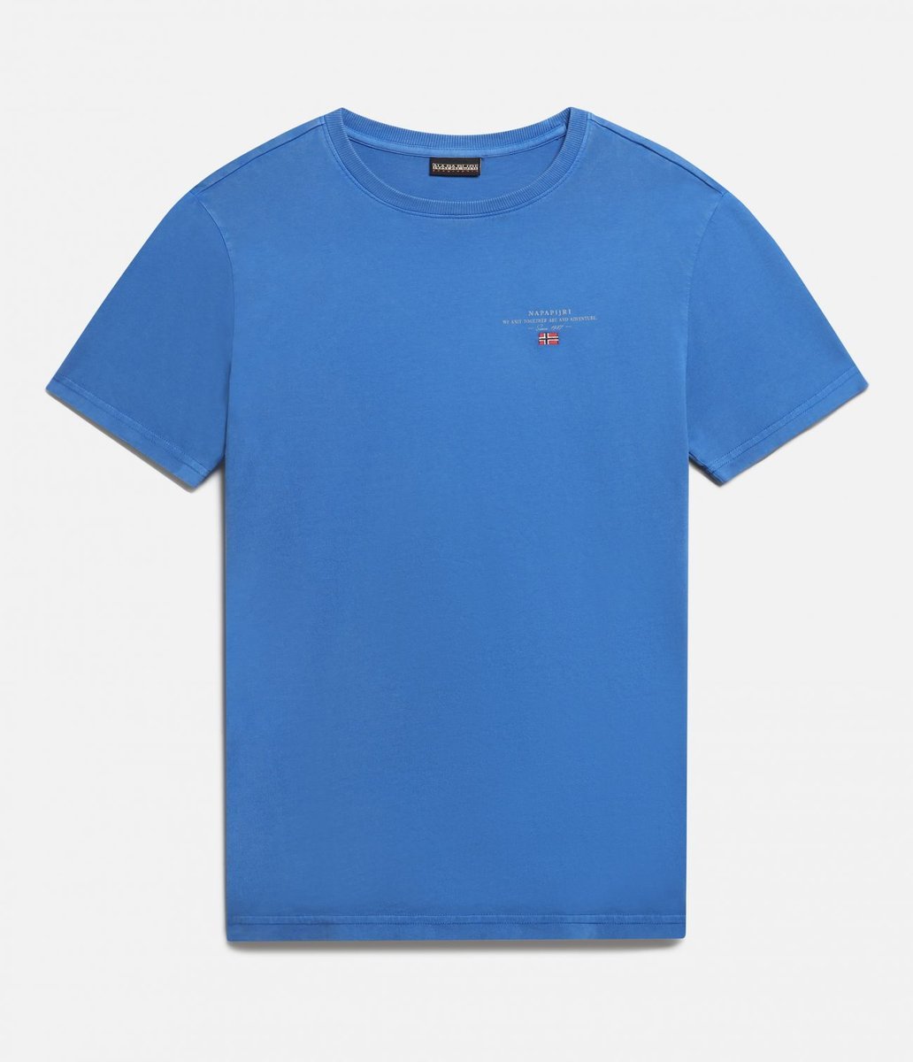 t-shirt uomo napapijri selbas np0a4gbq bc5 skydiver