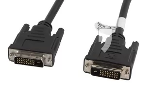LANBERG LANBERG Kabel DVI-D(24+1) DVI-D(24+1) M/M 3M czarny (CA-DVID-10CC-0030-BK) - Kable komputerowe i do monitorów - miniaturka - grafika 3