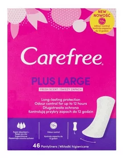 Carefree JOHNSON JOHN PLUS LARGE FRESH 46 516864 - Wkładki higieniczne - miniaturka - grafika 1