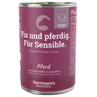 Mokra karma dla psów - Korzystny pakiet Herrmann´s Selection Sensitive, 24 x 400 g - Konina z biobatatami i biocukinią - miniaturka - grafika 1