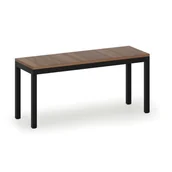 Wyposażenie sportowe i gimnastyczne - Ławka szatniowa, siedzisko - laminat, długość 900 mm, orzech - miniaturka - grafika 1