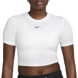 Koszulka Nike Sportswear Essntial FB2873-100 - biała - Koszulki sportowe damskie - miniaturka - grafika 1