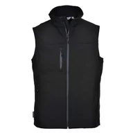 Odzież robocza - PORTWEST TK51 KAMIZELKA SOFTSHELL (3L); CZARNY - miniaturka - grafika 1