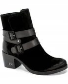 Botki damskie - BOTKI CARINII B5194-H20-E50-000-D51 SKÓRA r.36 - miniaturka - grafika 1