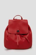 Plecaki - United Colors of Benetton plecak damski kolor czerwony duży gładki - miniaturka - grafika 1