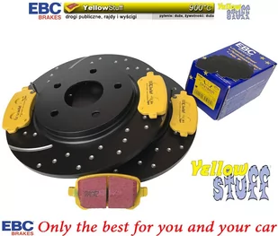 Tylne klocki YellowStuff + NAWIERCANE NACINANE tarcze hamulcowe 305mm EBC seria GD Dodge Caravan 2008- - Tarcze hamulcowe Tylne klocki YellowStuff + NAWIERCANE NACINANE tarcze hamulcowe 305mm EBC seria GD Dodge Caravan 2008- - Tarcze hamulcowe - miniaturka - grafika 2