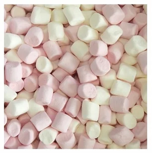 Posypka na tort cukrowa pianki marshmallows pierniki ozdoby na tort 75g - Dodatki do ciast w proszku - miniaturka - grafika 1