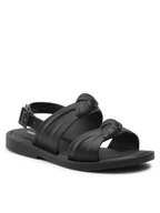 Buty dla dziewczynek - Melissa Sandały Mini Velvet Sandal Inf 33484 Czarny - miniaturka - grafika 1