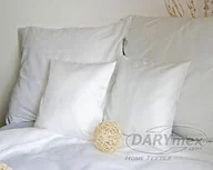 Pościel - Darymex Pościel satynowa 180x200 biała 603 jednobarwna gładka - miniaturka - grafika 1
