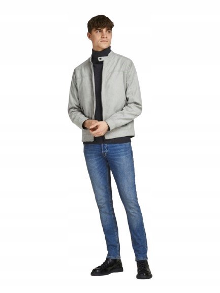 JACK&JONES SPODNIE JEANSOWE PROSTE 33/32 1JSF