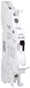 Styk pomocniczy + styk pomocniczy/sygnalizacyjny Acti9 OF+OF/SD, 2-przemienne (2 CO) - Silniki elektryczne i akcesoria - miniaturka - grafika 1