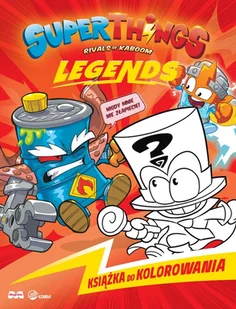 SuperThings Książka do Kolorowania - Czasopisma - miniaturka - grafika 1