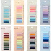 Etykiety samoprzylepne i bloki etykiet - Karteczki samoprzylepne 1600 kartek zakładek do książek znaczniki linijka - miniaturka - grafika 1